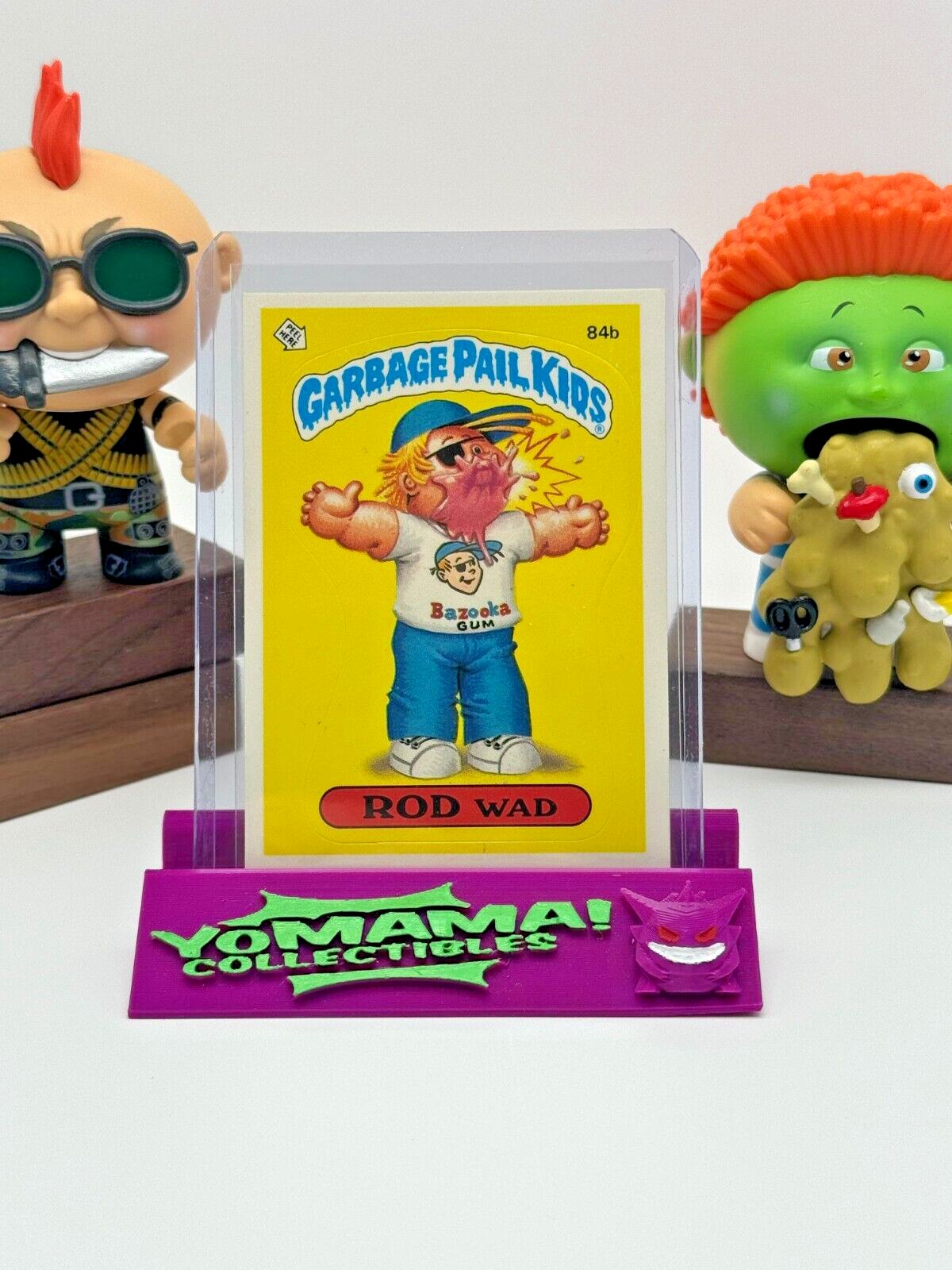 1986 Topps Garbage Pail Kids Series 3 ROD WAD / Principal # 84b GPK Trading Card