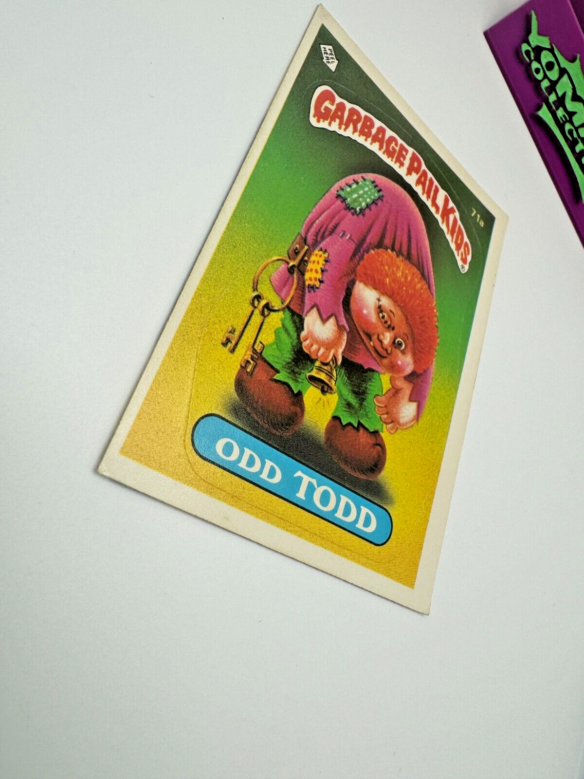 1985 Topps Garbage Pail Kids Cards Series 2 Odd Todd # 71a GPK Trading Card