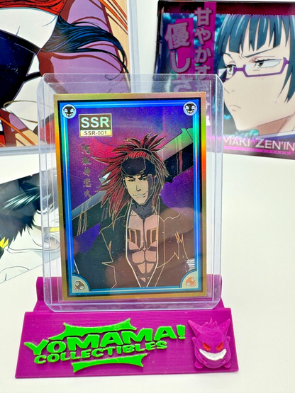 Renji Abarai SSR Holo Foil SSR-001 Bleach CCG TCG Anime Card