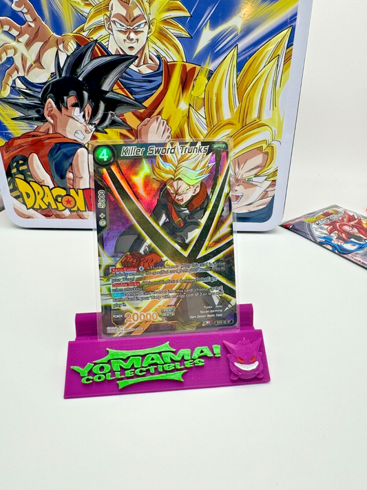 2018 Dragon Ball Z TCG Killer Sword Trunks SD3-02 ST Gold Foil The Dark Invasion