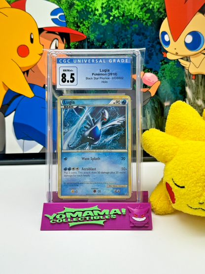 CGC 8.5 2010 Pokemon TCG HGSS Black Star Promo LUGIA HGSS02 Holo NM+ English