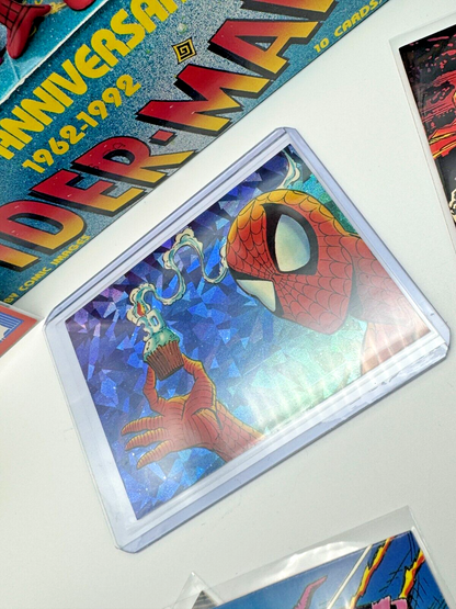 VINTAGE 1992 MARVEL COMIC IMAGES SPIDER-MAN 2 30TH ANNIVERSARY CCG 1 x Pk +GIFT