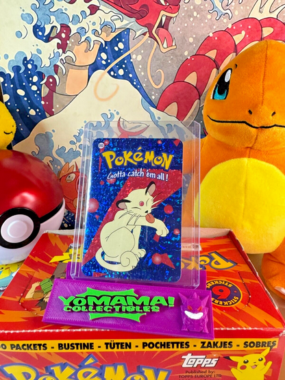 2000 Vintage Licensed Nintendo Pokemon Persian # 53 Holo Vending Prism Sticker!