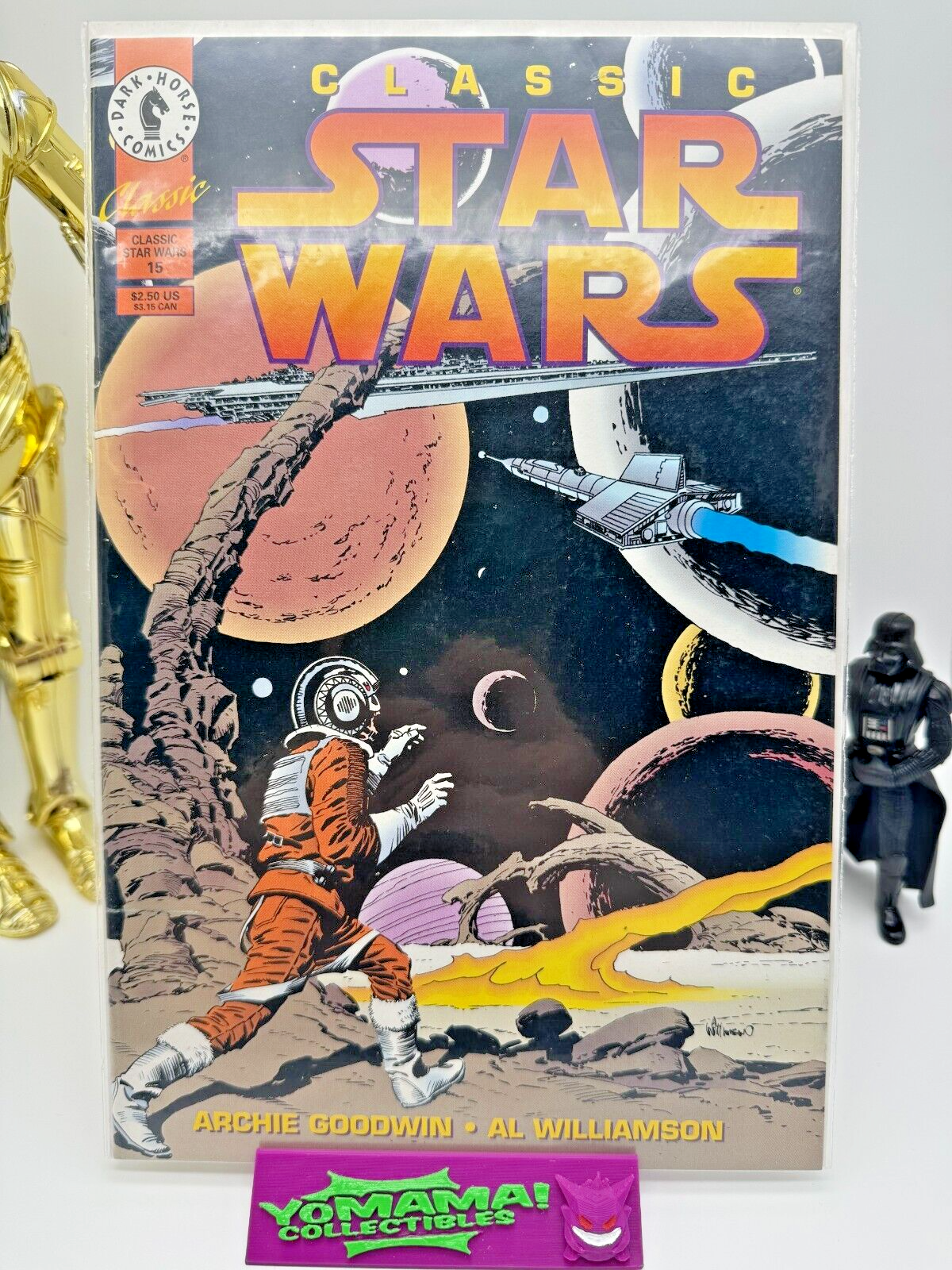 1993 Dark Horse Comics Classic Star Wars # 15 Comic Book NEW B&B - VF++ VINTAGE!