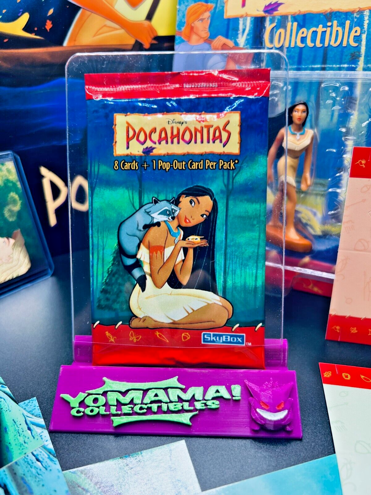 1996 SkyBox Disney Pocahontas Factory Sealed Vintage (1 Pack) +Gift