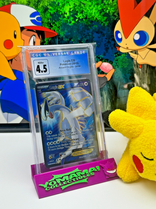 CGC 4.5 2015 Pokemon XY Ancient Origins Lugia EX 94/98 English Full Art