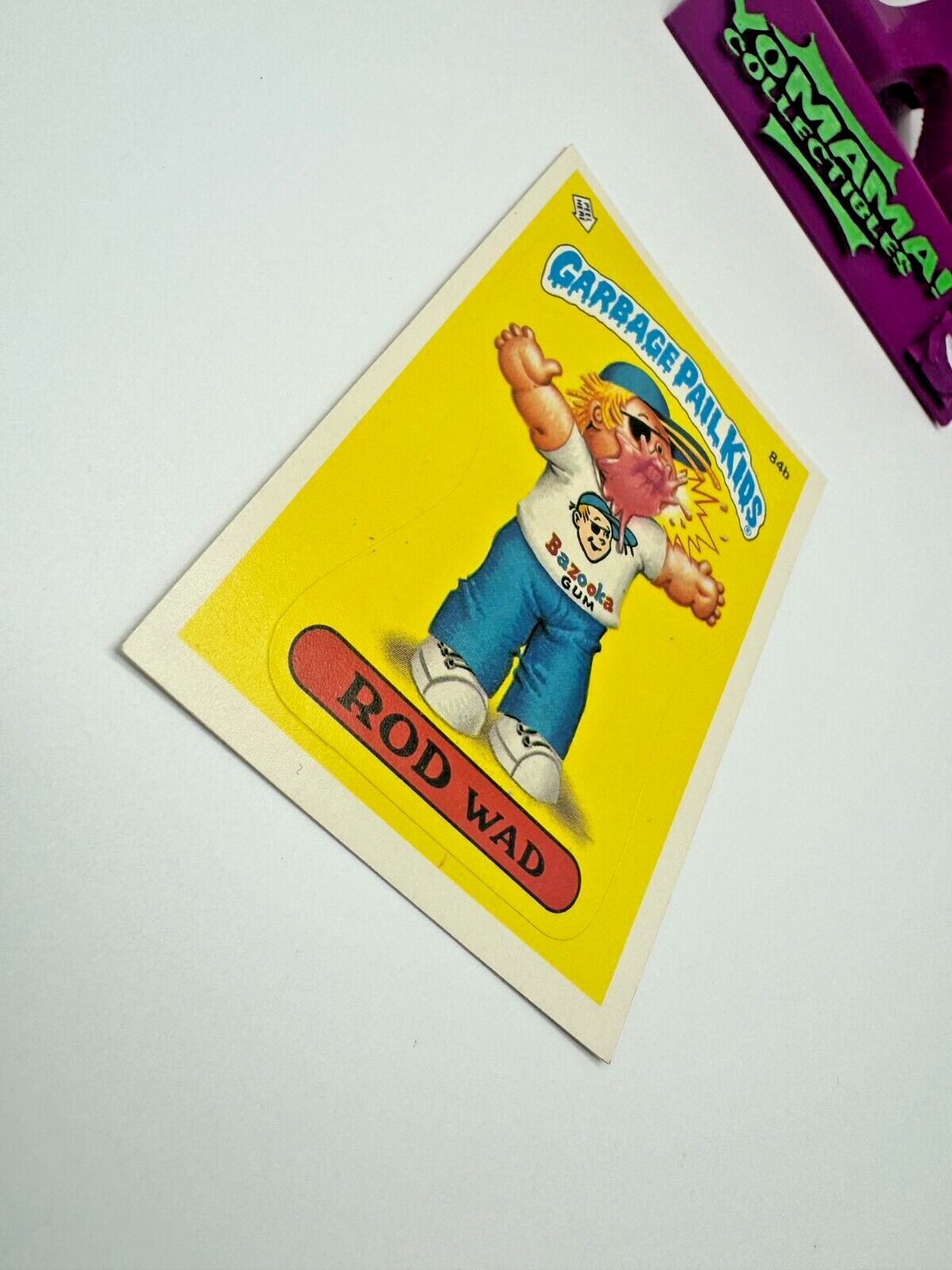 1986 Topps Garbage Pail Kids Series 3 ROD WAD / Principal # 84b GPK Trading Card