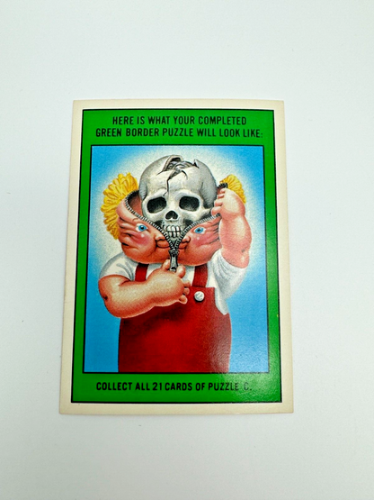 1986 Topps Garbage Pail Kids Series 4 WARRIN' WARREN # 156A GPK MADE IN USA