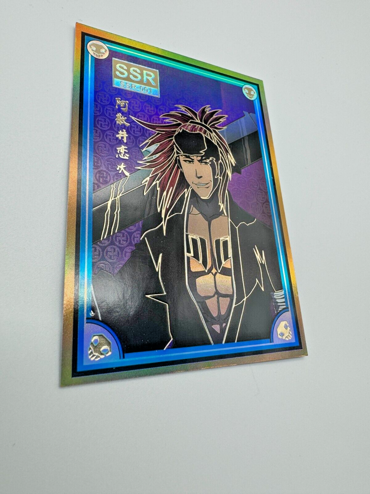 Renji Abarai SSR Holo Foil SSR-001 Bleach CCG TCG Anime Card