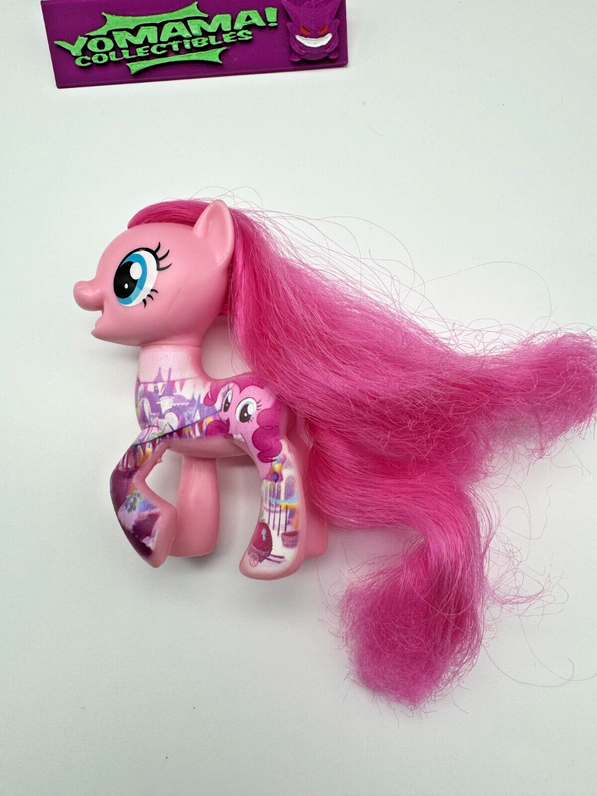 2016 My Little Pony The Movie 2016 Pinkie Pie Movie Tattoo Brushable Hair 3" MLP